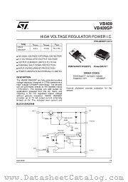 VB409 datasheet pdf SGS Thomson Microelectronics