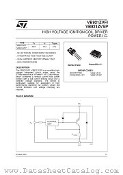 VB921ZVSP datasheet pdf SGS Thomson Microelectronics