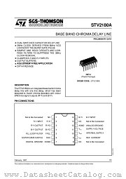 STV2180A datasheet pdf SGS Thomson Microelectronics