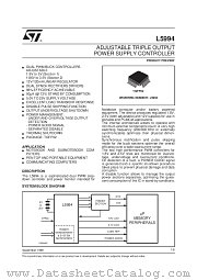 L5994 datasheet pdf SGS Thomson Microelectronics
