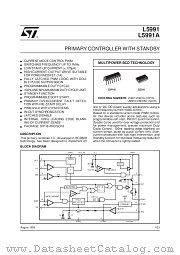 L5991A datasheet pdf SGS Thomson Microelectronics
