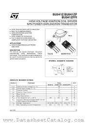 BU941ZP datasheet pdf SGS Thomson Microelectronics