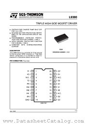 L9380 datasheet pdf SGS Thomson Microelectronics