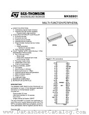 MK68901 datasheet pdf SGS Thomson Microelectronics