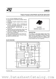 L9935 datasheet pdf SGS Thomson Microelectronics
