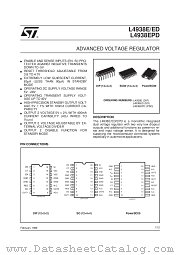 L4938ED datasheet pdf SGS Thomson Microelectronics