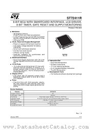 ST72411R datasheet pdf SGS Thomson Microelectronics