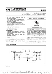 L4956 datasheet pdf SGS Thomson Microelectronics