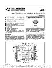 L6280 datasheet pdf SGS Thomson Microelectronics