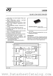 L9338 datasheet pdf SGS Thomson Microelectronics