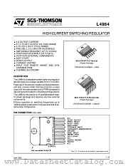 L4964 datasheet pdf SGS Thomson Microelectronics