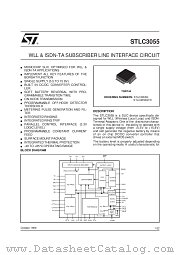 STLC3055 datasheet pdf SGS Thomson Microelectronics
