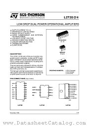 L2720 datasheet pdf SGS Thomson Microelectronics