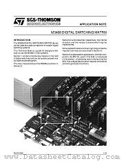AN505 datasheet pdf SGS Thomson Microelectronics