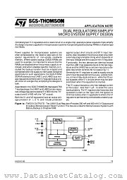 AN256 datasheet pdf SGS Thomson Microelectronics