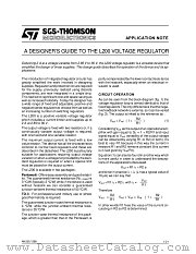 AN255 datasheet pdf SGS Thomson Microelectronics