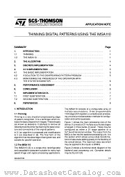AN549 datasheet pdf SGS Thomson Microelectronics