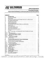 AN376 datasheet pdf SGS Thomson Microelectronics