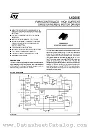 L6258E datasheet pdf SGS Thomson Microelectronics
