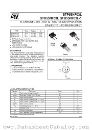 STB55NF03L-1 datasheet pdf SGS Thomson Microelectronics