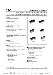 ST52T440 datasheet pdf SGS Thomson Microelectronics