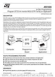 AN1505 datasheet pdf SGS Thomson Microelectronics