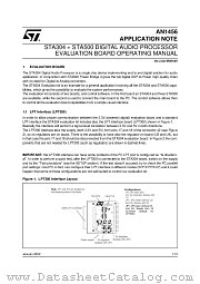 AN1456 datasheet pdf SGS Thomson Microelectronics