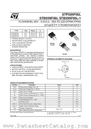 STB55NF06L-1 datasheet pdf SGS Thomson Microelectronics