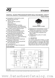 STA304A datasheet pdf SGS Thomson Microelectronics