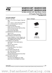 M58BW016DT datasheet pdf SGS Thomson Microelectronics