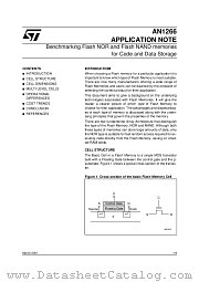 AN1266 datasheet pdf SGS Thomson Microelectronics
