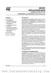 AN1201 datasheet pdf SGS Thomson Microelectronics