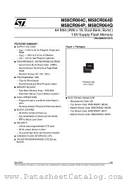 M58CR064Q datasheet pdf SGS Thomson Microelectronics