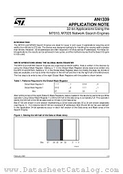 AN1339 datasheet pdf SGS Thomson Microelectronics