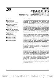 AN1195 datasheet pdf SGS Thomson Microelectronics