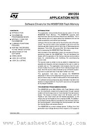 AN1204 datasheet pdf SGS Thomson Microelectronics