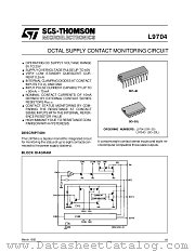 L9704D datasheet pdf SGS Thomson Microelectronics