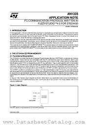 AN1328 datasheet pdf SGS Thomson Microelectronics