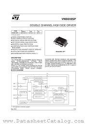 VND810SP datasheet pdf SGS Thomson Microelectronics