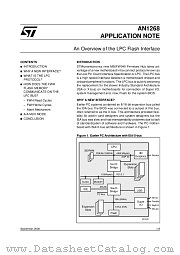 AN1268 datasheet pdf SGS Thomson Microelectronics