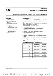 AN1267 datasheet pdf SGS Thomson Microelectronics