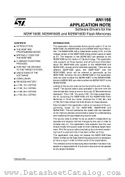 AN1198 datasheet pdf SGS Thomson Microelectronics