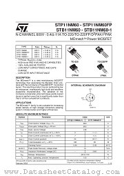 STP11NM60FP datasheet pdf SGS Thomson Microelectronics