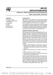 AN1161 datasheet pdf SGS Thomson Microelectronics
