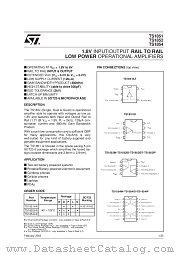 TS1851AILT datasheet pdf SGS Thomson Microelectronics