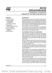 AN1185 datasheet pdf SGS Thomson Microelectronics