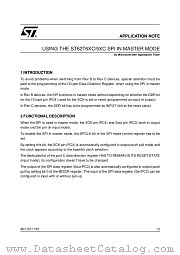 AN1127 datasheet pdf SGS Thomson Microelectronics