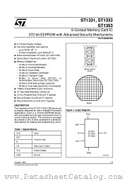 ST1333 datasheet pdf SGS Thomson Microelectronics