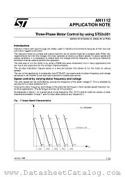 AN1112 datasheet pdf SGS Thomson Microelectronics