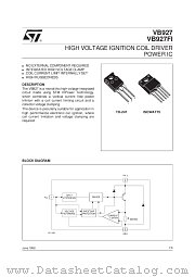 VB927 datasheet pdf SGS Thomson Microelectronics